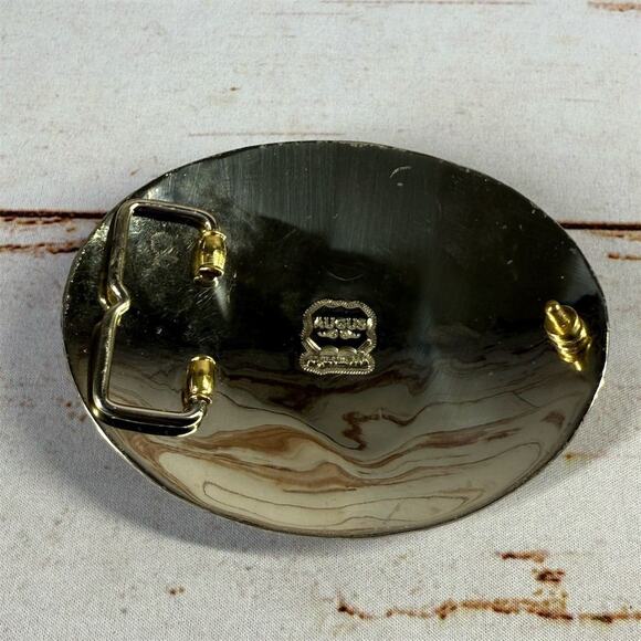 Augus Belt Buckle Native American Chief – Western Americana - Picture 5 of 6